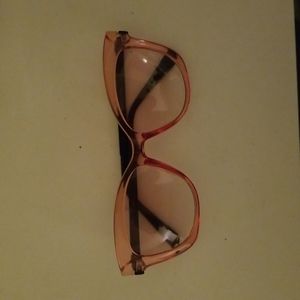 Pink and black Besty Johnson sunglasses